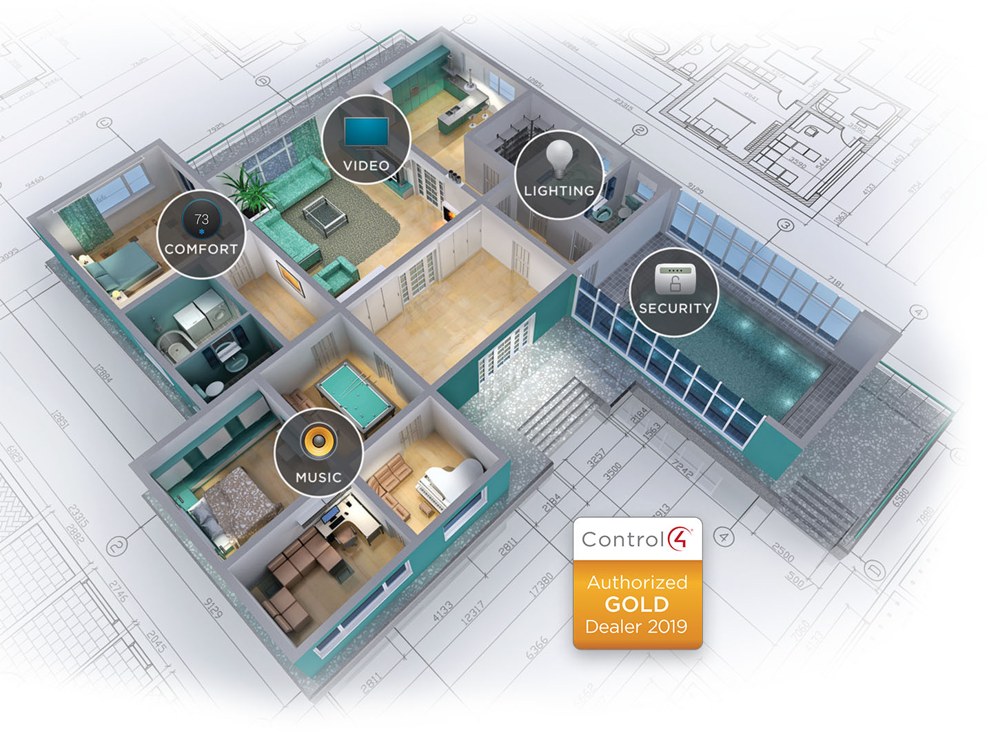 Integrated Home Technology Smart House Solutions